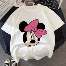 厂家直销 米奇米妮老鼠色印花儿童T恤男孩女孩夏季上衣可爱的童装
