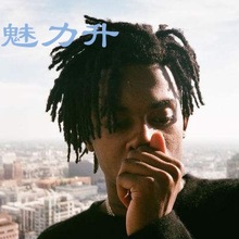 playboi carti同款脏辫假发一片式说唱hip-hop歌手发型黑人烫手工