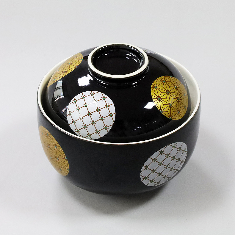 日式陶瓷餐具和风手绘盖碗 日本料理餐具外贸批发