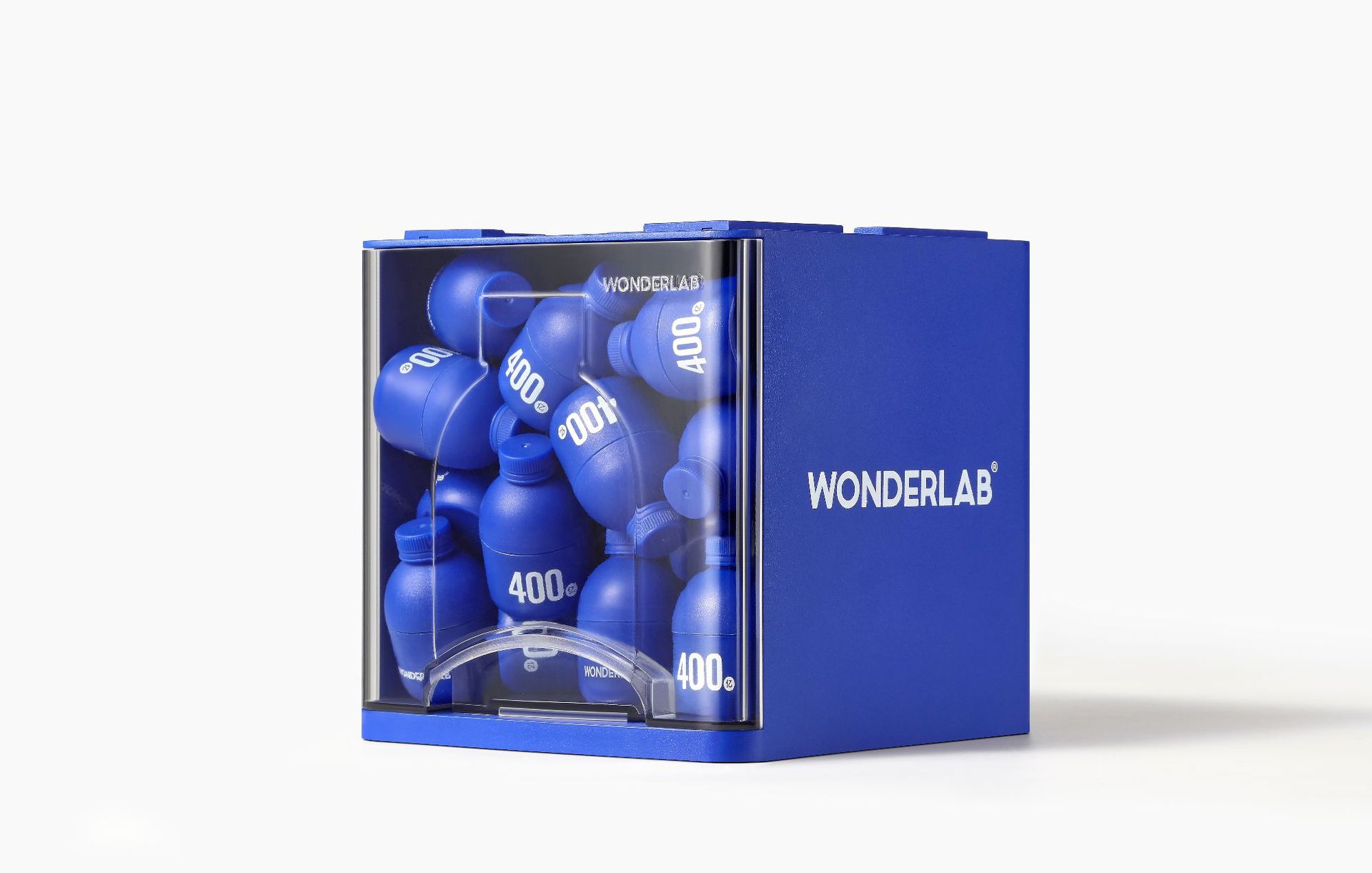 wonderlab小蓝瓶益生菌40瓶一盒成年大人儿童女性益生元冻干粉