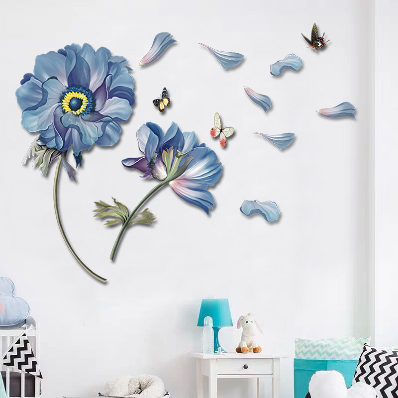 创意中国风温馨墙贴纸贴画客厅餐厅背景墙上贴图装饰壁纸自粘墙画