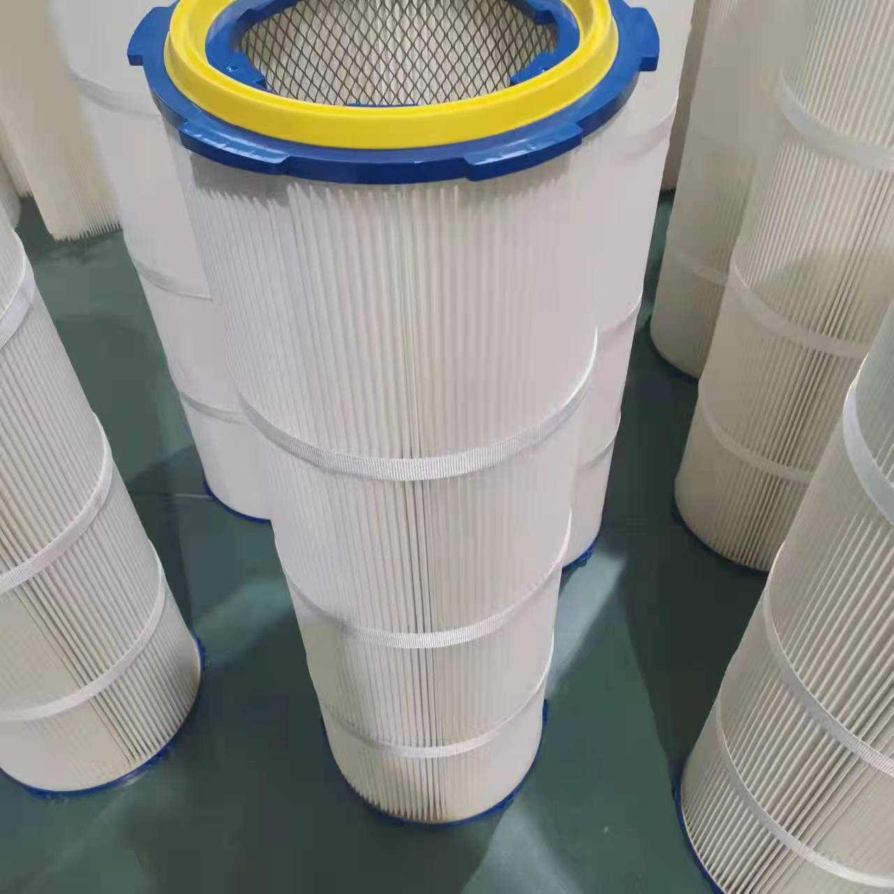 工业除尘滤芯 六耳快拆粉末回收喷塑滤筒静电喷涂喷粉喷塑滤芯