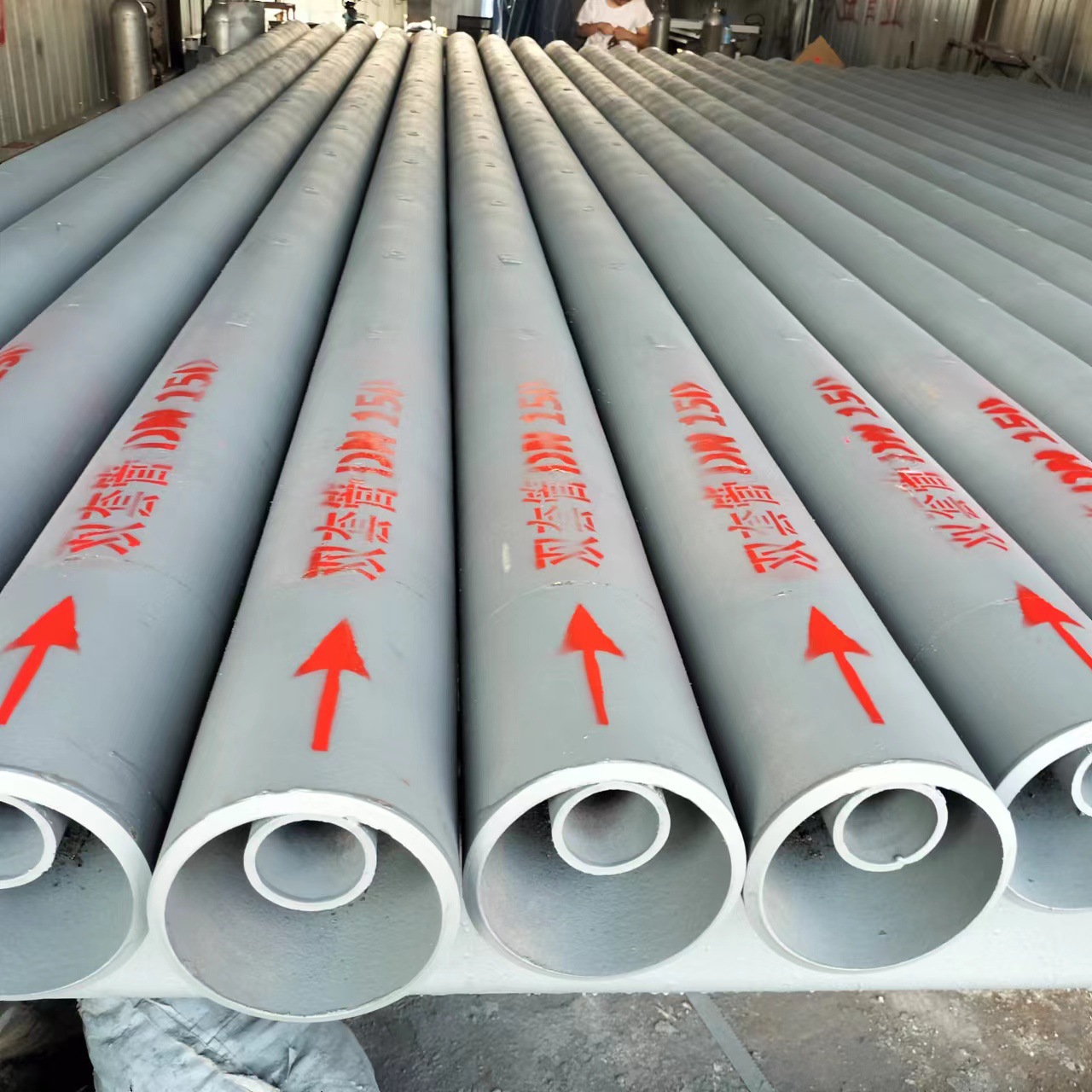 电厂气力输送紊流双套管20#q235 q345b 16mn浓相管转向器耐磨弯头