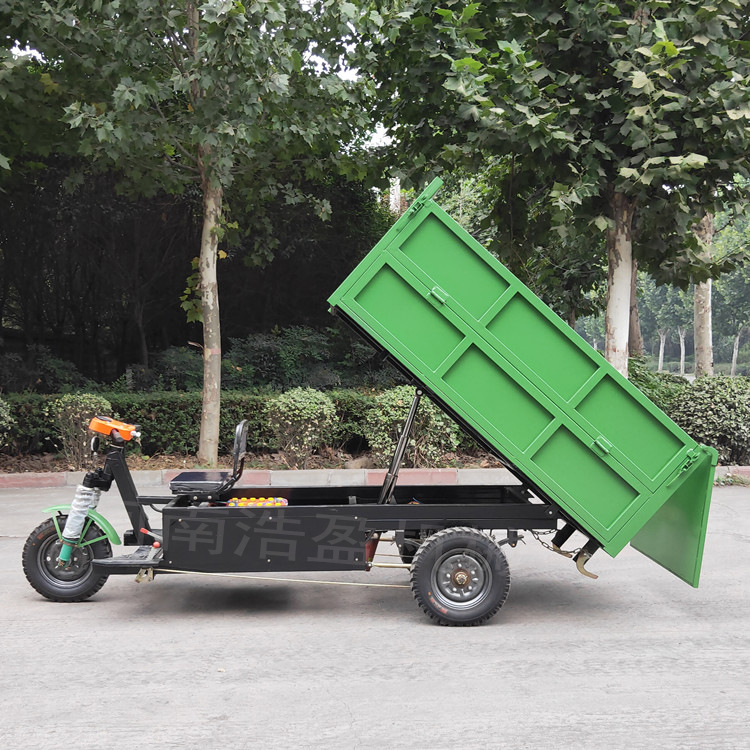 直销现货 1t-4t电动翻斗车 自卸电动工程车 工地三轮电动翻斗车