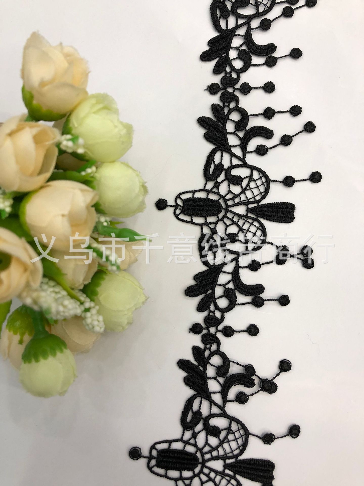 In Stock Water Soluble Flower Non-Flower Lace Embroidery Wedding Dress Skirt Scarf Dress DIY Lace Accessories