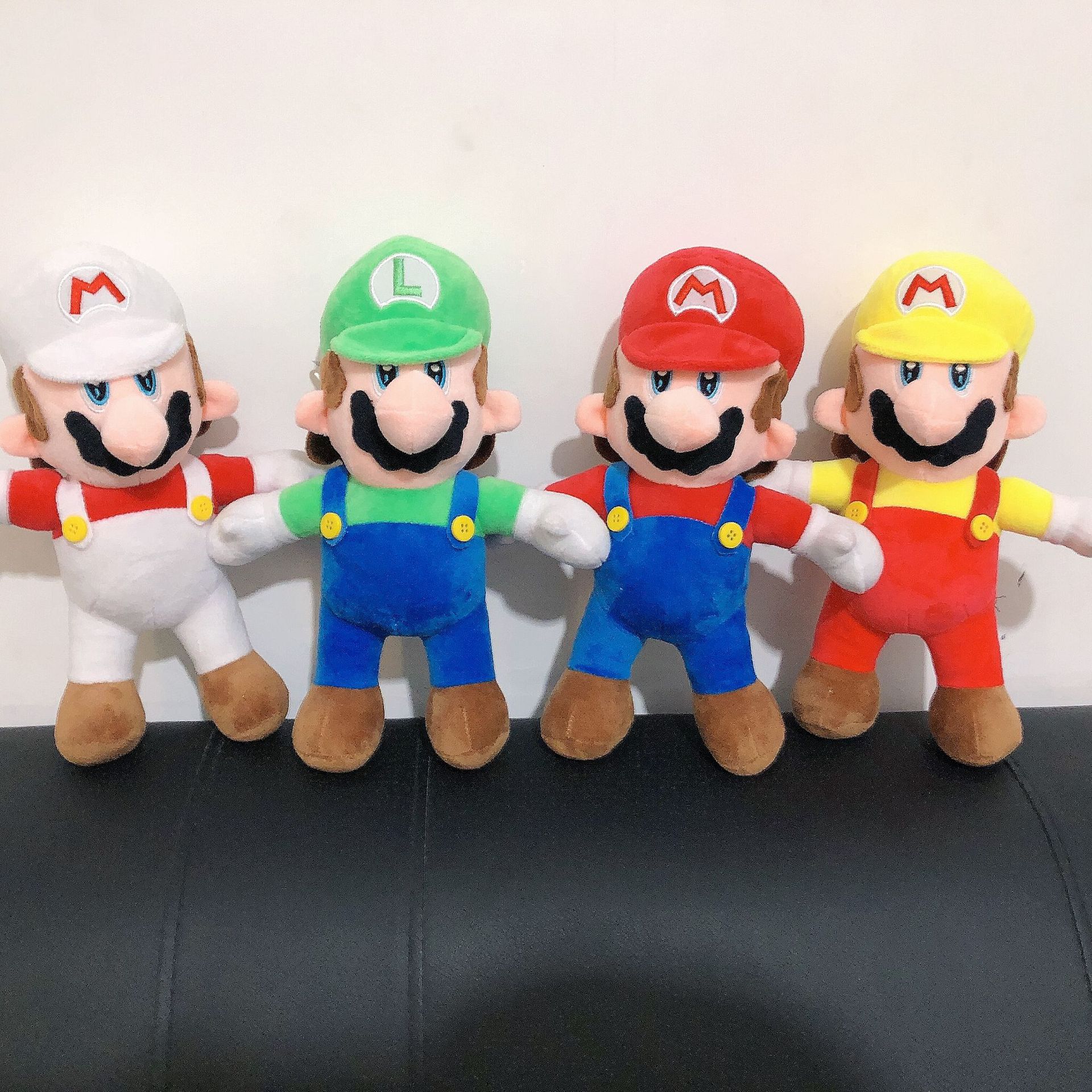 超级玛丽super mario毛绒玩具马里奥抓机公仔卡通游戏圣诞节礼物