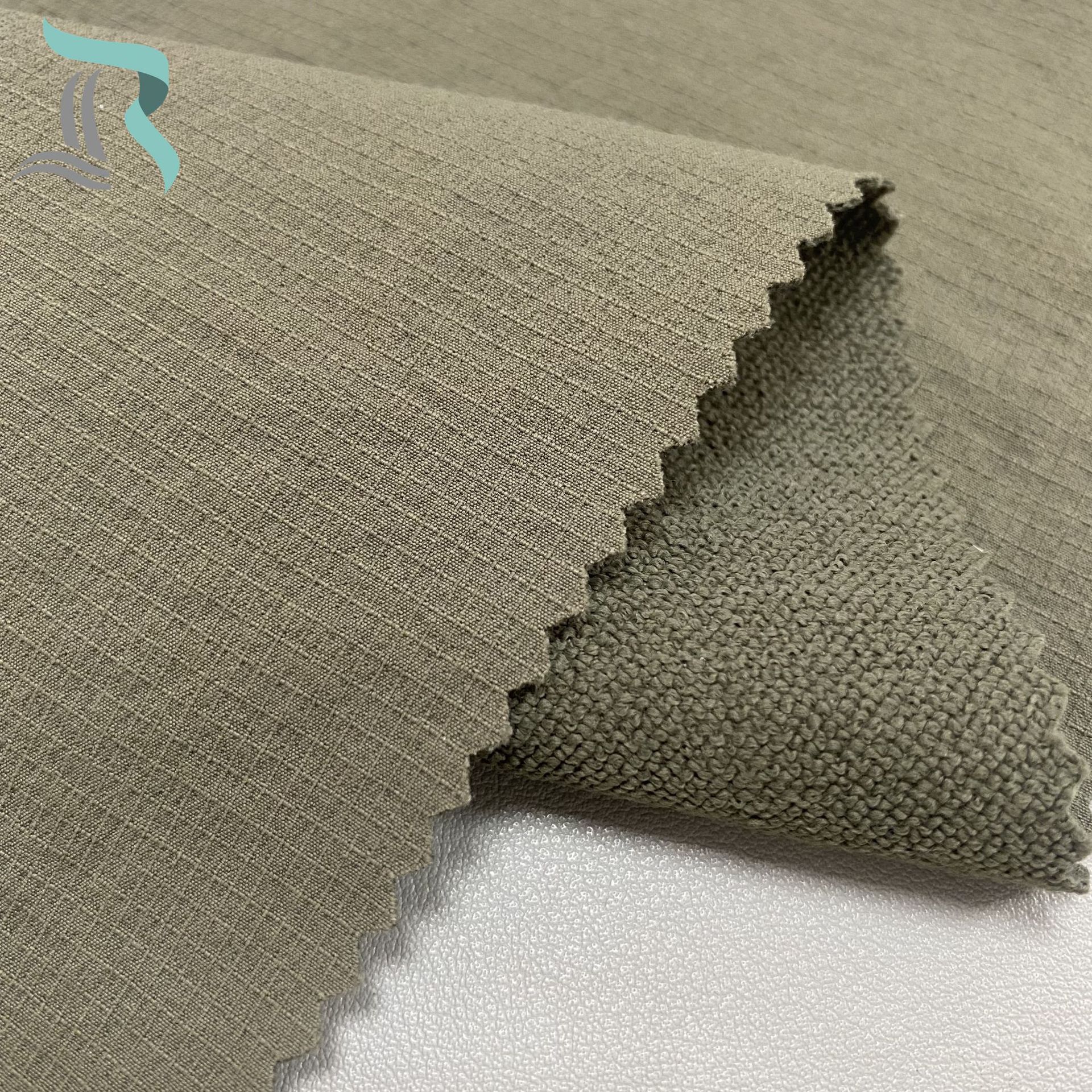 320d格子尼龙登山布 户外休闲裤沙滩裤面料