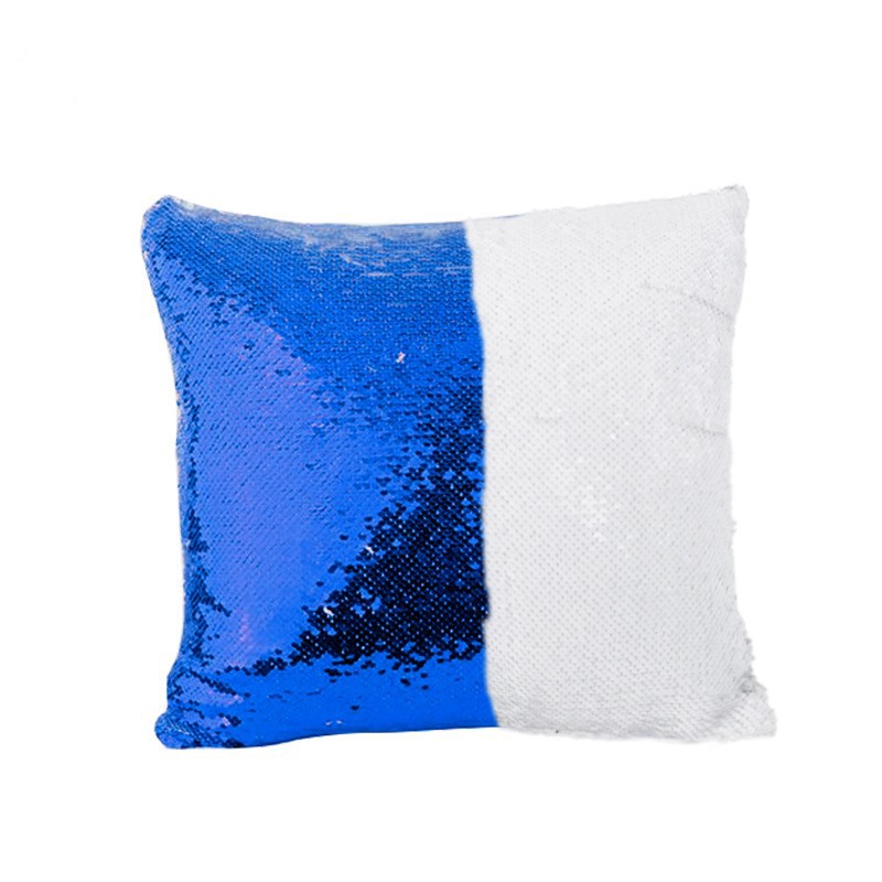 Heat Transfer Printing Pillow Sequin Personality Color-Changing Magic Cushion Creative Sequin Pillow Cover Velvet Sequin Pillow for Junior High School