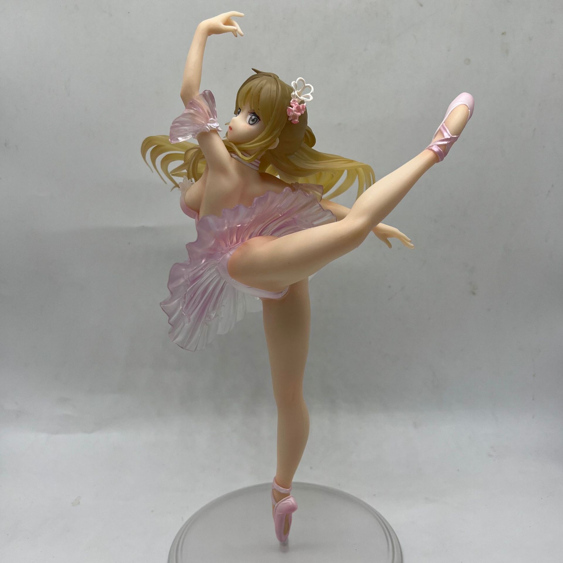 优质版77版 美少女芭蕾舞少女场景雕像 动漫天鹅湖手办模型 摆件