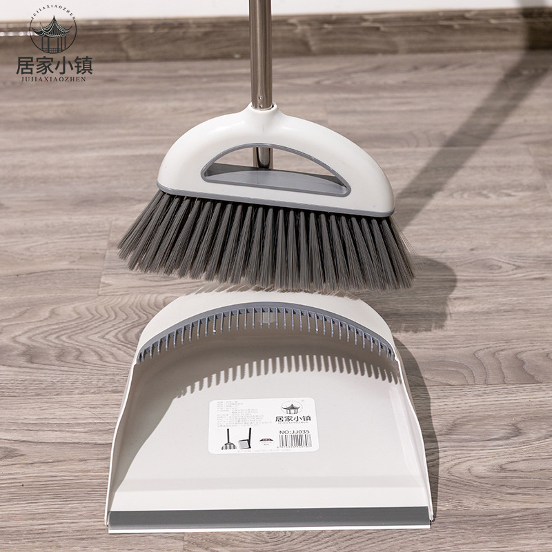 Broom Dustpan Set Combination Single Household Soft Fur Broom Broom Floor Scraping Comb Tooth Toilet Artifact