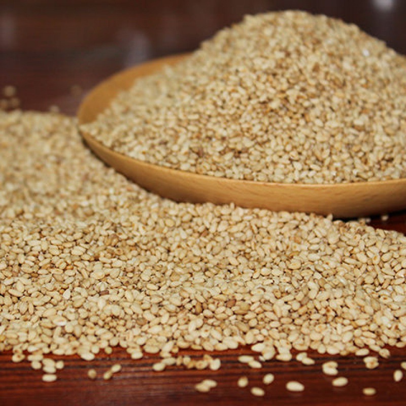 熟芝麻批发新货白芝麻粒500g带皮仁炒熟精选干吃烘焙原料厂家直销