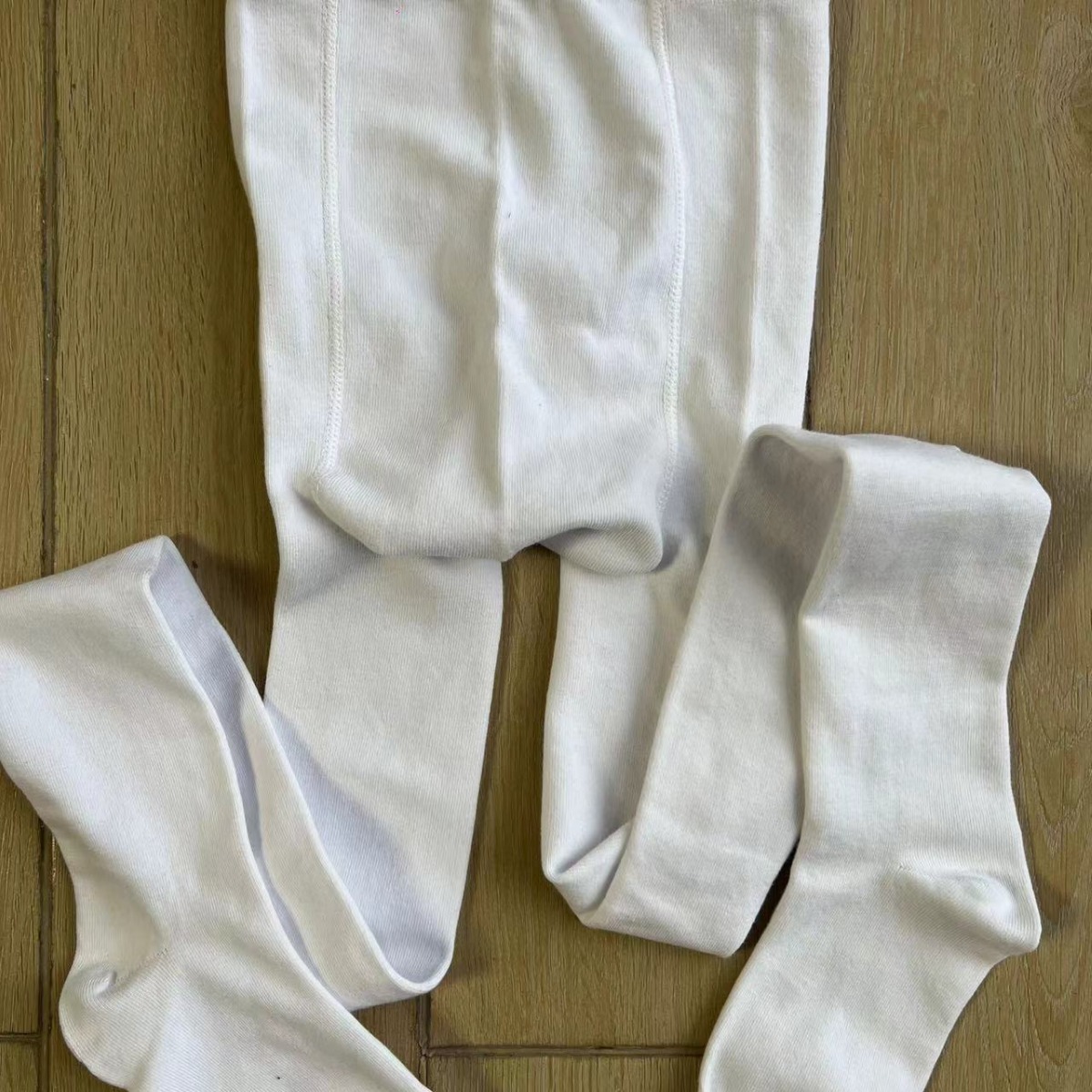 儿童大码段少女纯白色纯棉连裤袜14-18岁可穿到155～170cm,学院