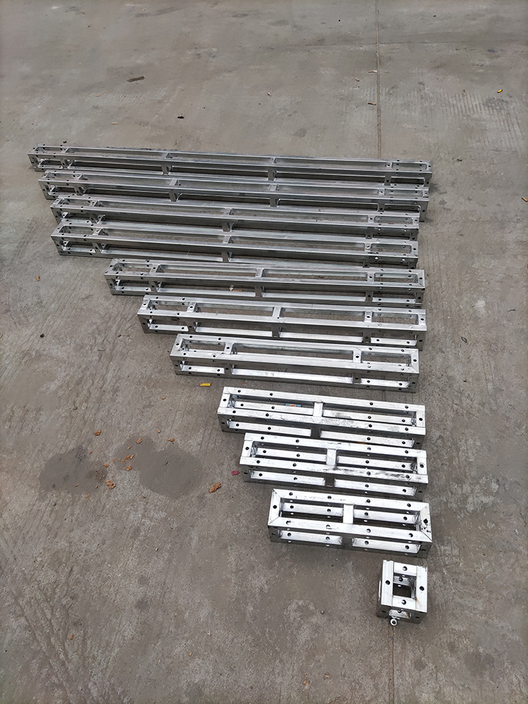 小桁架10x10cm热镀锌方管行架户外舞台背景墙婚庆广告牌钢铁衍架