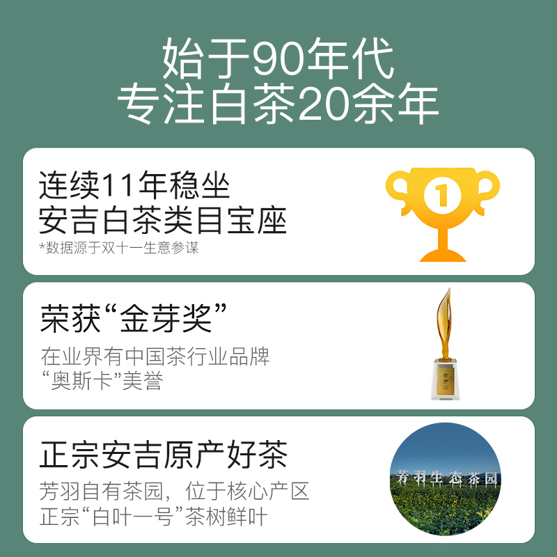 白茶2024年新茶安吉白茶明前125g罐装茶叶高山绿茶-阿里巴巴