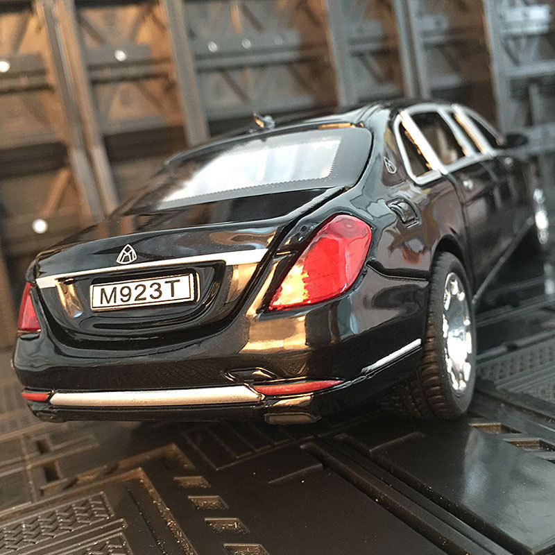 xlg车模m923t-6仿真奔驰迈巴赫合金汽车模型s600金属轿车玩具礼物