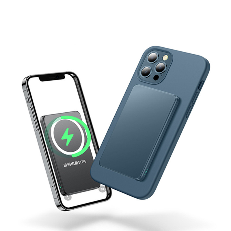 适用苹果 iphone12跨境磁吸充电宝无线快充15w移动电源 10000毫安