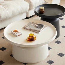 客厅设计感茶几ins网红奶油风现代简约储物家用创意卧室茶几组合
