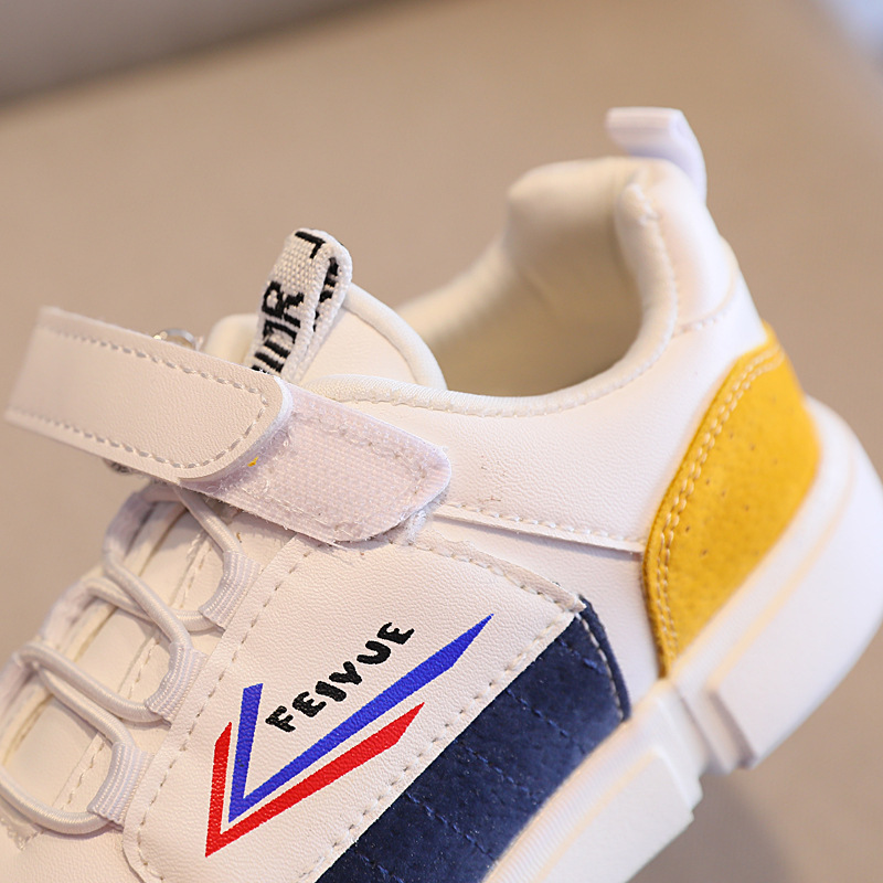 飞跃儿童运动鞋女童鞋全能鞋春季软底男童老爹鞋小学生休闲轻便鞋