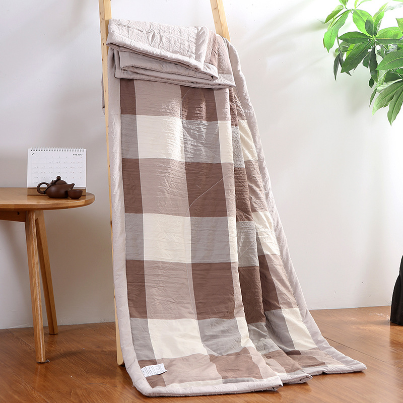 Summer Blanket Japanese Style Washed Cotton Airable Cover Good Product Summer Quilt Summer Thin Duvet Cover Blanket Quilt Wholesale Gift Gift Box