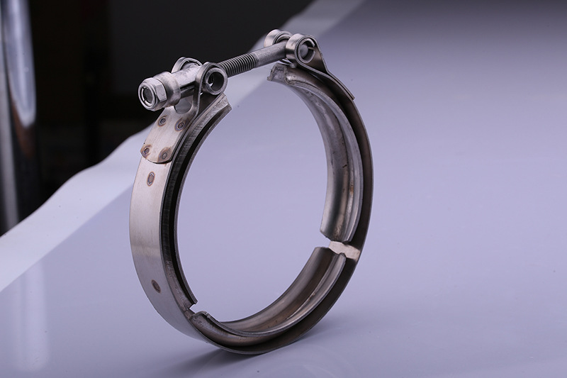 t型v槽卡箍 喉箍 管道连接 汽车维修 法兰