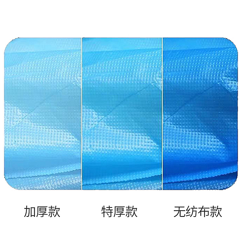 Four Seasons Lvkang Thickened Disposable Shoe Cover Household Non-Slip Wear-Resistant Waterproof Plastic Foot Sleeve Non-Woven Shoe Covers Breathable