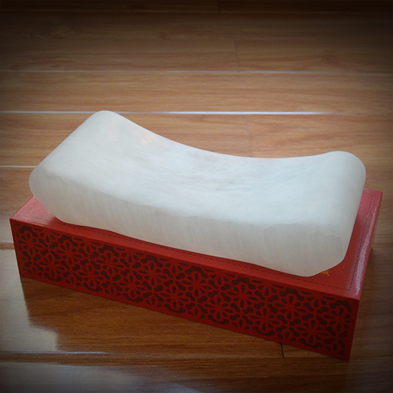 天然石膏枕头应城寒水石降火安神助眠颈椎硬枕夏凉枕非玉石枕