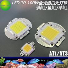 LED全光谱灯珠 10W20W30W50W70W水族灯光源 AT3AT1水草微景观藻缸