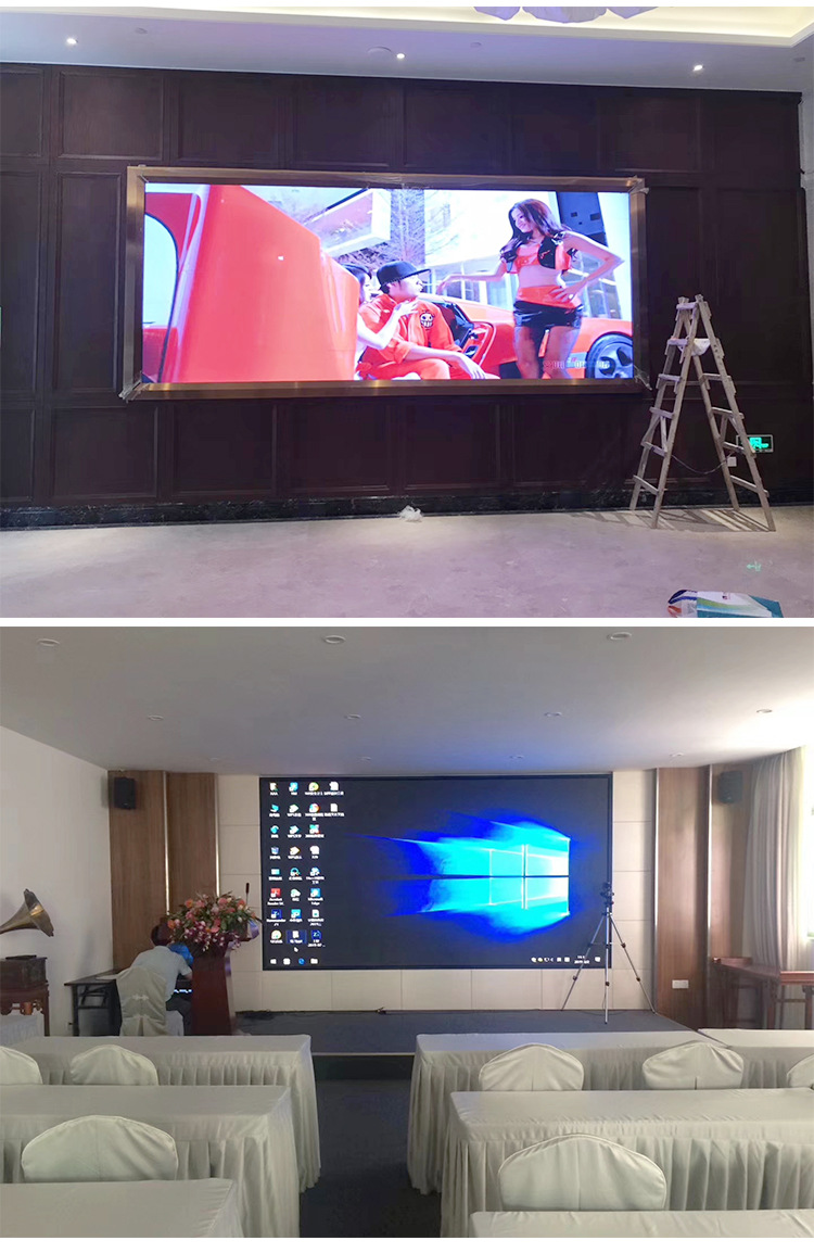 p2p3p4室内全彩高清led显示屏单元板 会议广告酒吧舞台led大屏幕