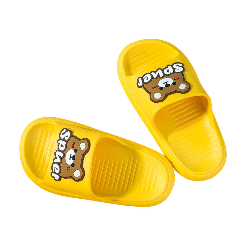 Factory Direct Supply 2023 New Children's Slippers Medium and Big Children Soft Bottom Non-Slip Baby Indoor and Outdoor Sandals Summer