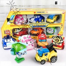 小玩具便宜警长玩具车套装机器人变形儿童玩具摆地摊