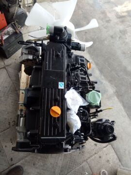 日本小松4d94e发动机拆车件缸体缸盖,小松4d94le二手发动机总成