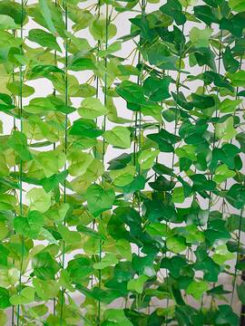 藤条假花藤蔓绿叶绿植假树叶塑料花吊顶下水管道空调遮挡装饰