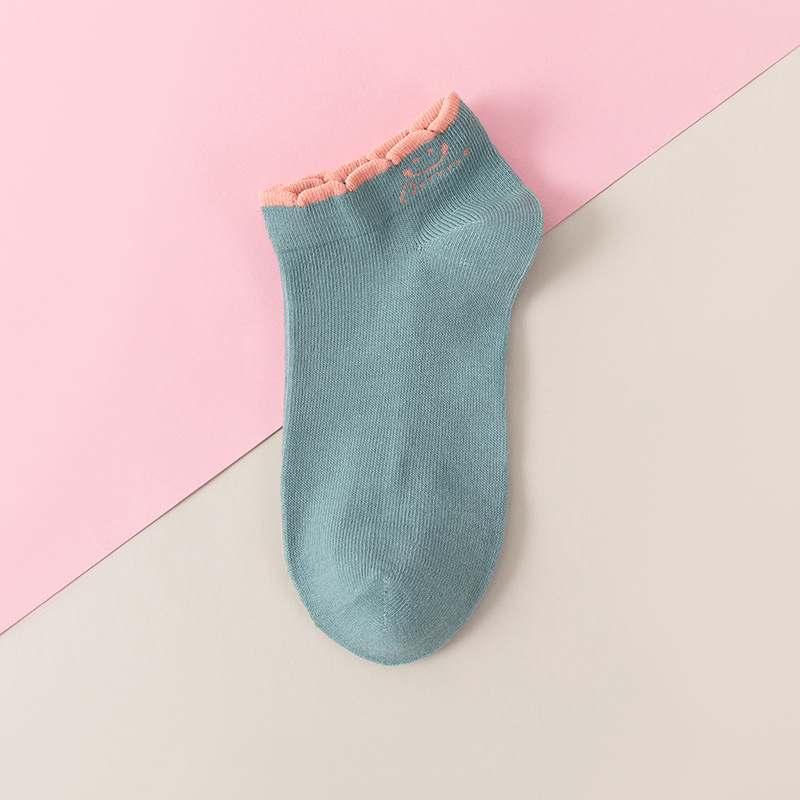 袜子女短袜 浅口可爱涤棉袜夏季低帮春秋夏天薄款韩版运动系ins潮
