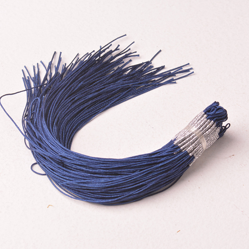 71号线0.4mm银线假拉圈项链绳手工diy配件配饰拉环工厂