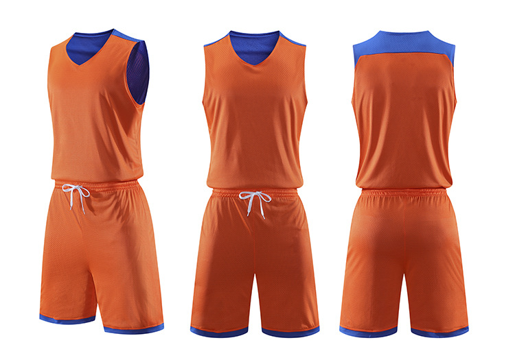 双面篮球服套装男正反两面穿球衣印字学生儿童篮球比赛训练服