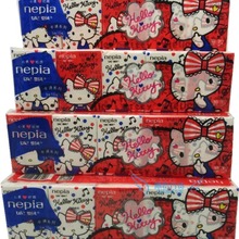 妮飘凯蒂卡通系列手帕纸 Hello Kitty印花 3层*100包10条全国包邮
