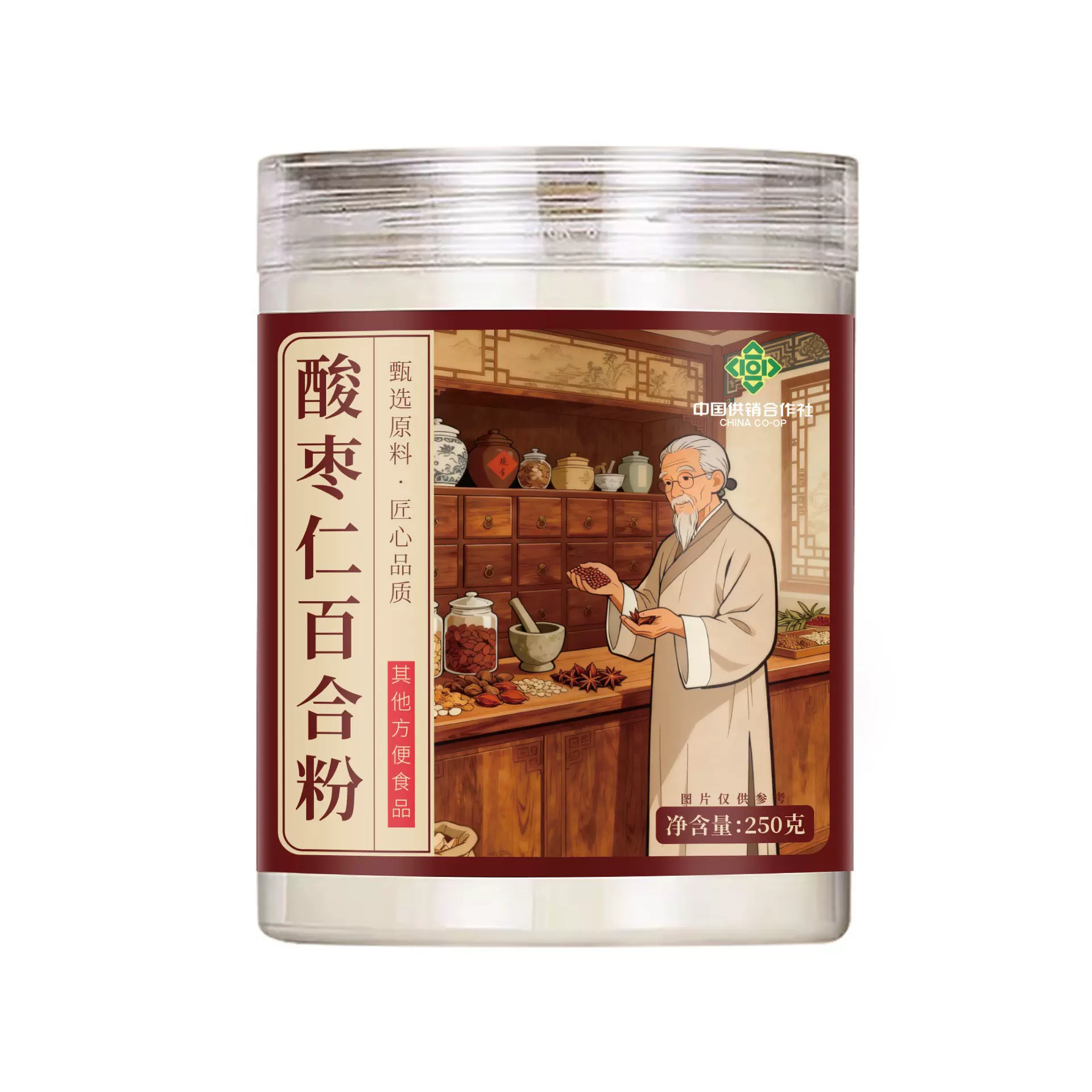 酸枣仁百合粉代餐粉酸枣仁百合莲子粉源头工厂直发电商爆款批发