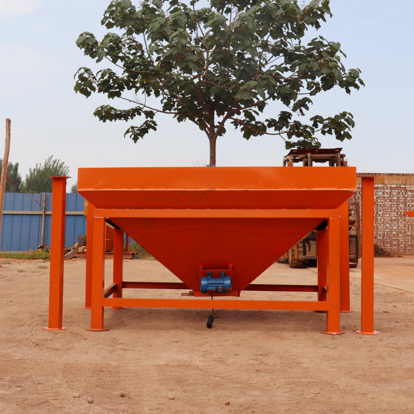 喷浆机料斗配件 水泥砂浆自动上料料斗 建筑施工矿用喷浆机料斗