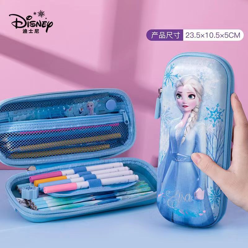 Christmas Gift Prizes Cartoon Pencil Case Elementary Students' Pencil Bag Fashion Stationery Case Large Capacity Waterproof Pencil Case
