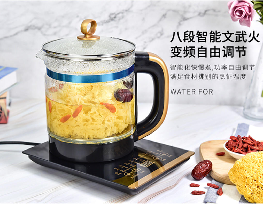 华生全自动煎药壶养生壶3l家用中药锅熬药罐煎药陶瓷中药壶熬药锅