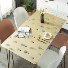 彩色PVC餐桌布防水软质玻璃塑料台布桌垫免洗茶几垫透明磨砂宣旭