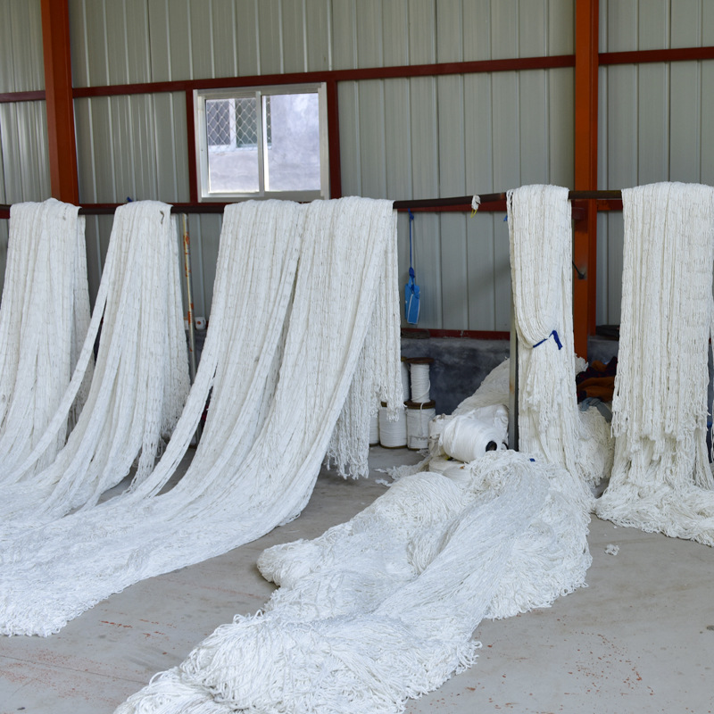 封车网白色安全网防坠兜网尼龙防护防坠网 建筑工地平网集装箱网