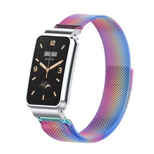 holdmi适用小米手环7pro 米兰尼斯 磁吸表带 miband7pro金属表带