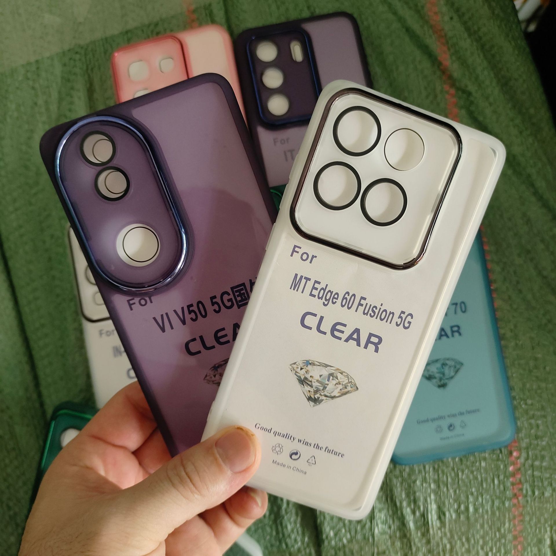 魅影护眼TPU保护套适用OPPOF31 5G/A6PRO/REALME15镜框保护套跨境