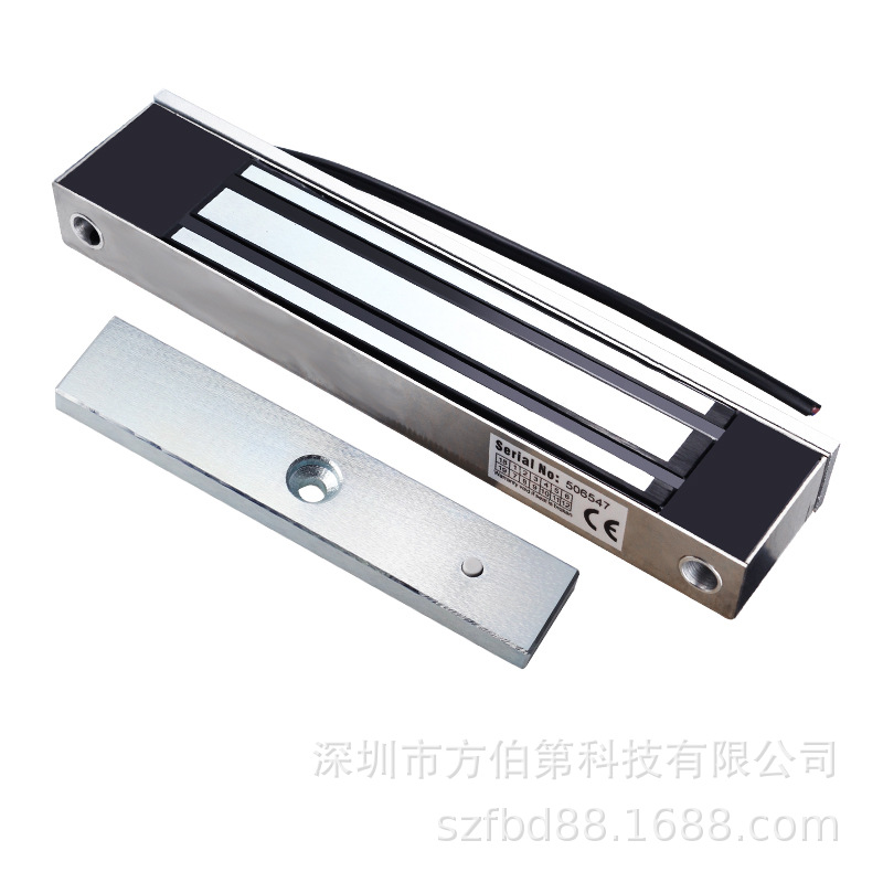 方伯第室外防水磁力锁不锈钢防爆电磁锁小区大门电控锁户外门禁锁