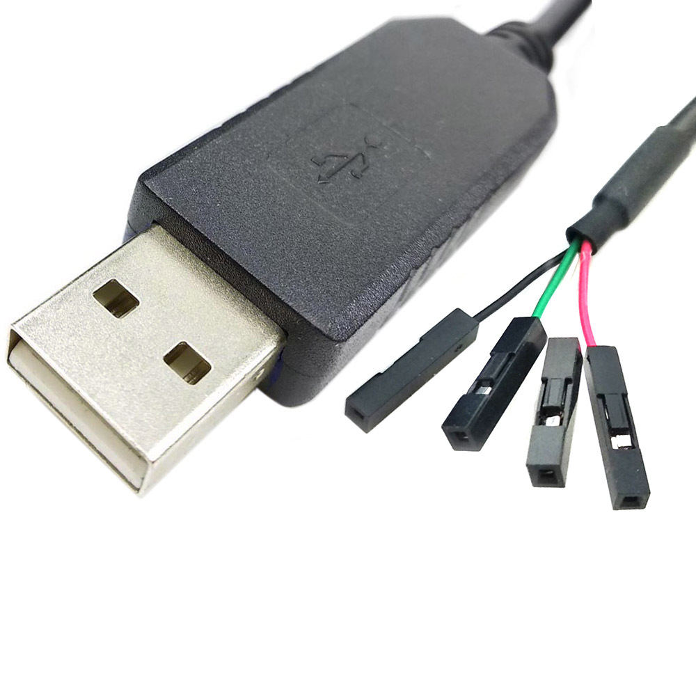 树莓派调试线单片机编程线plc编程线mcu刷机线串口ttl转usb转杜邦