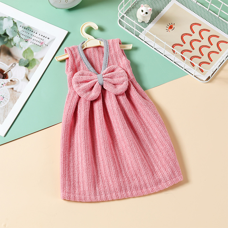 Wholesale Hanging Girl Cute Princess Hand Towel Kitchen Hand Towel Absorbent Microfiber Skirt Hand Towel