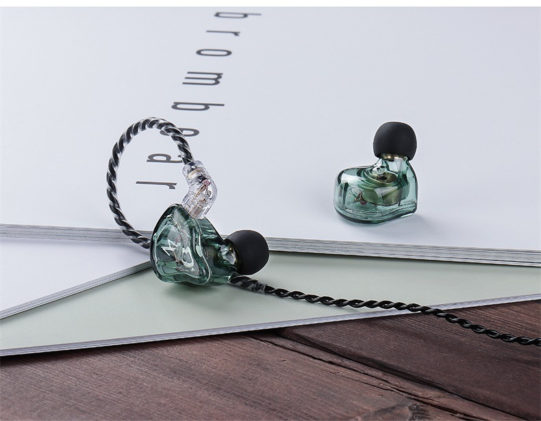 trn mt1入耳式耳机hifi挂耳跑步重低音手机线控音乐带麦耳机耳塞