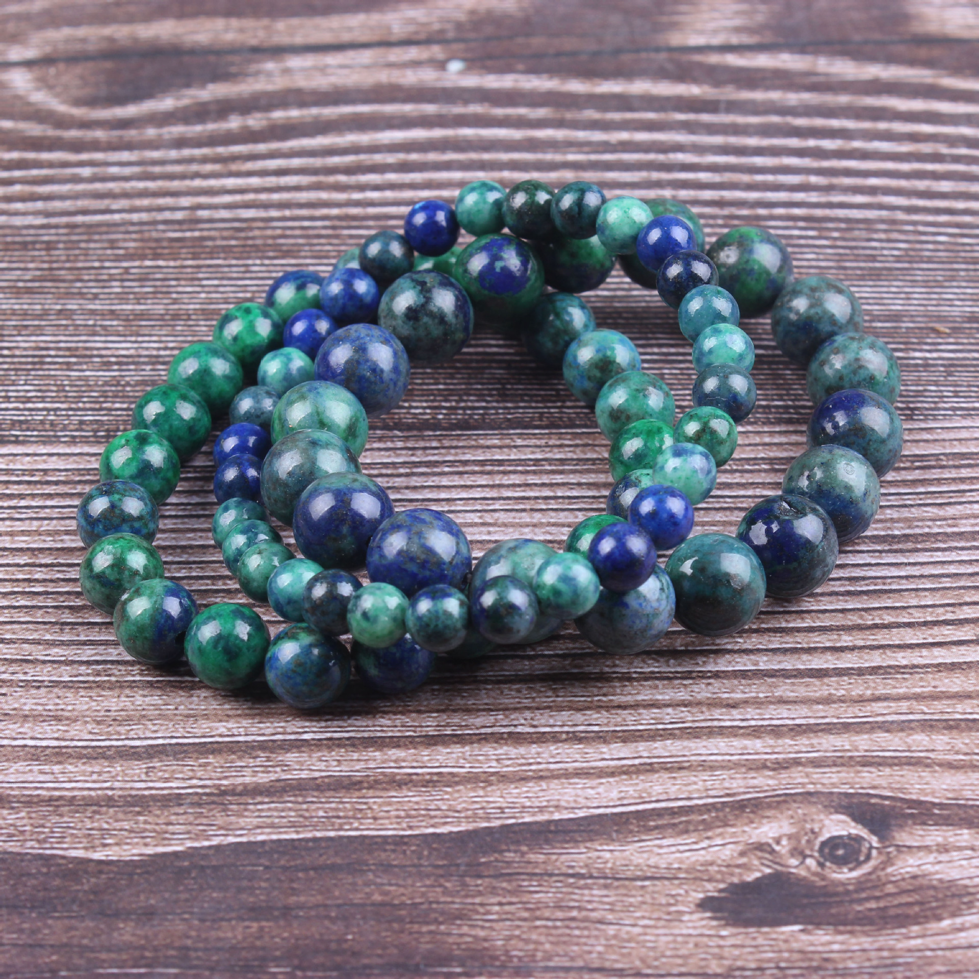 凤凰青金石圆珠手链青金石凤凰石手串