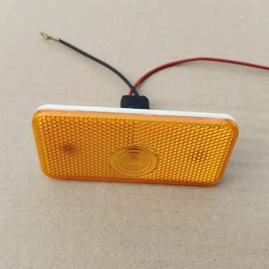 适配解放j6车厢边灯侧边灯j6p侧标志灯解放货车车厢转向示廓边灯